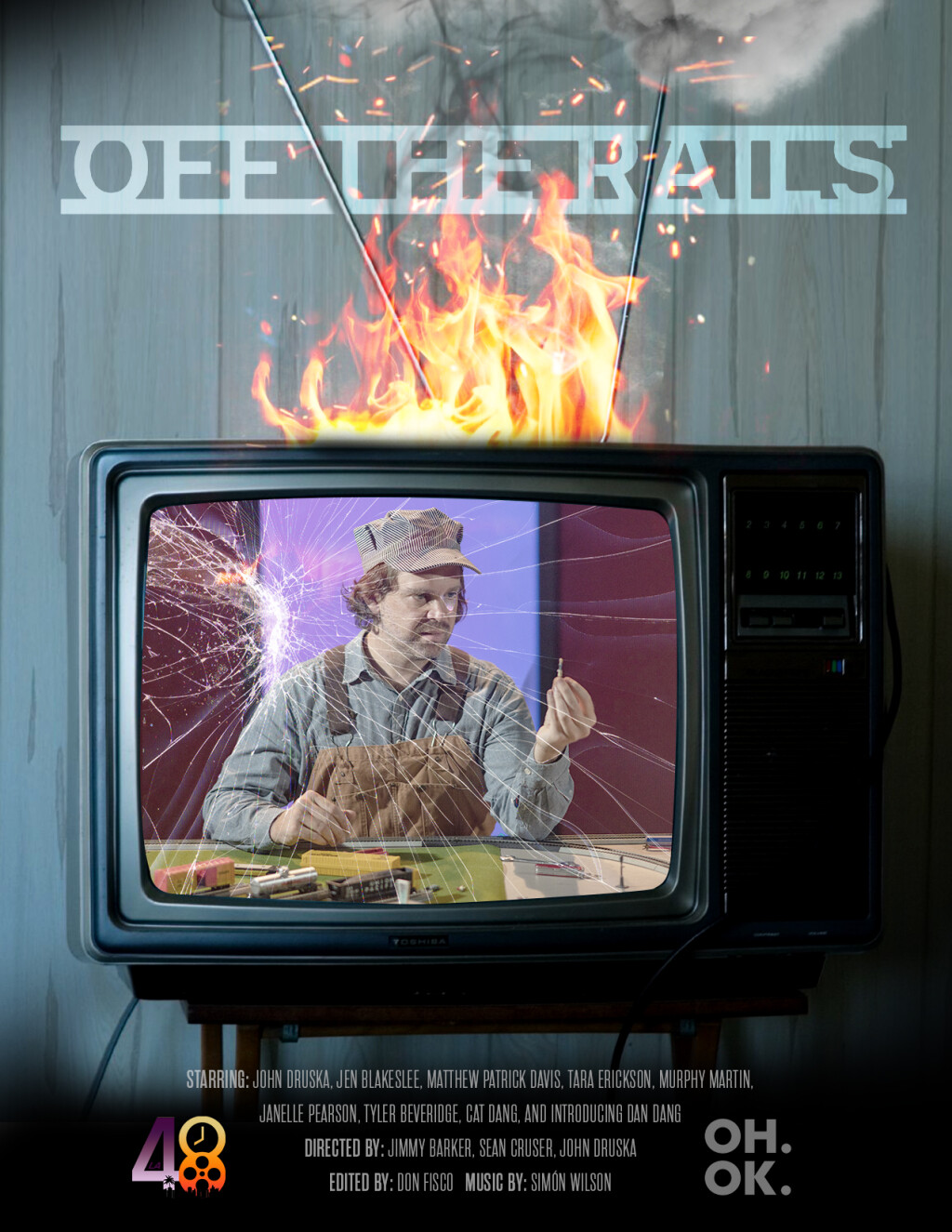Filmposter for Off the Rails